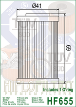 Cargar imagen en el visor de la galería, Filtro Aceite HiFlo HF-655 KTM 250 450 500 690