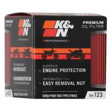 Cargar imagen en el visor de la galería, Filtro Aceite KN-123 KL650 KLT KSF KEF KLF 200 250 300