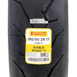 LLanta Pirelli Diablo Rosso II 190/50 ZR 17 73W R6R R1 GSXR