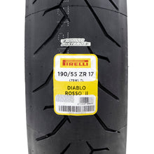 Cargar imagen en el visor de la galería, Llanta Diablo Rosso II 190/55 ZR 17  75W sc