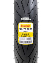 Cargar imagen en el visor de la galería, Llanta Diablo Rosso III 120/70 ZR 17  58W sc