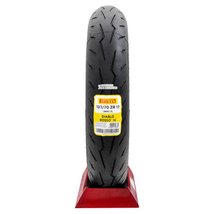 LLanta Pirelli Diablo Rosso IV 120/70 ZR 17 58W S1000RR V4