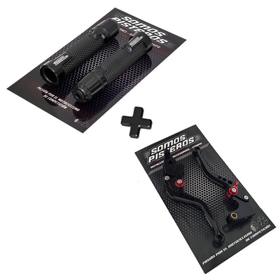 KIT PALANCAS CORTAS Y PUÑOS SP V1 R6 R1 Gsxr Zx6r 600rr R6