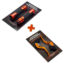 Cargar imagen en el visor de la galería, KIT PALANCAS CORTAS Y PUÑOS SP V1 R6 R1 Gsxr Zx6r 600rr R6