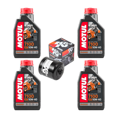 Aceite Motul 7100 Filtro K&N s1000r R1 1000RR zx6r zx10 GSXR