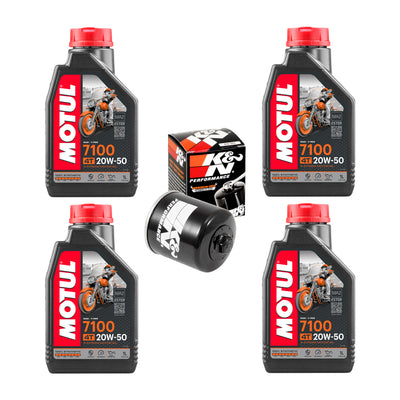 Aceite Motul 7100 Filtro K&N s1000r R1 1000RR zx6r zx10 GSXR