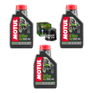 Aceite Motul 5100 10W40 Filtro HF R6r 600rr Gsxr Ninja 400 R6s FZ