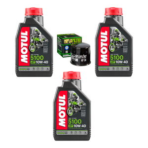 Aceite Motul 5100 10W40 Filtro HF R6r 600rr Gsxr Ninja 400 R6s FZ