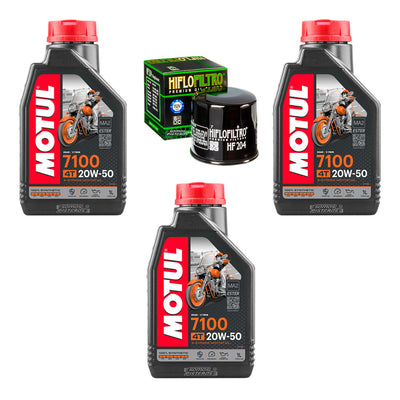 Aceite Motul 7100 20W50 Filtro HF R6r 600rr Gsxr Ninja 400 R6s FZ