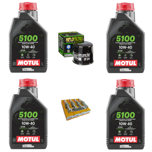 KIT DE AFINACION SERVICIO YAMAHA R1 09 21 MOTUL 5100 NGK HF