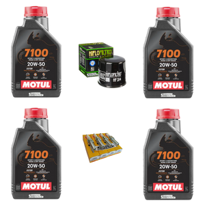 KIT DE AFINACION SERVICIO YAMAHA R1 09 21 MOTUL 7100 NGK HF