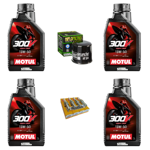 KIT RACING R1 09 21 DE AFINACION SERVICIO MOTUL 300V NGK K&N