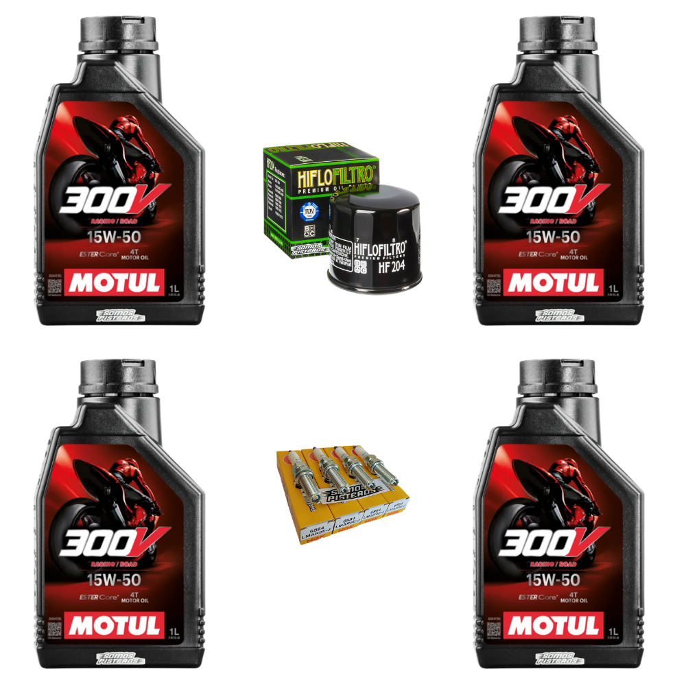 KIT RACING R1 09 21 DE AFINACION SERVICIO MOTUL 300V NGK K&N