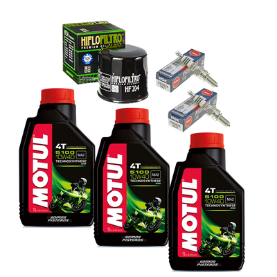 Kit Afinacion R3 Mt03 3l Motul 5100 2 Ngk Iridium Hf Premium