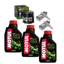 Cargar imagen en el visor de la galería, Kit Afinacion R3 Mt03 3l Motul 5100 2 Ngk Iridium Hf Premium