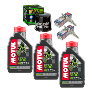 Kit Afinacion R3 Mt03 3l Motul 5100 2 Ngk Iridium Hf Premium