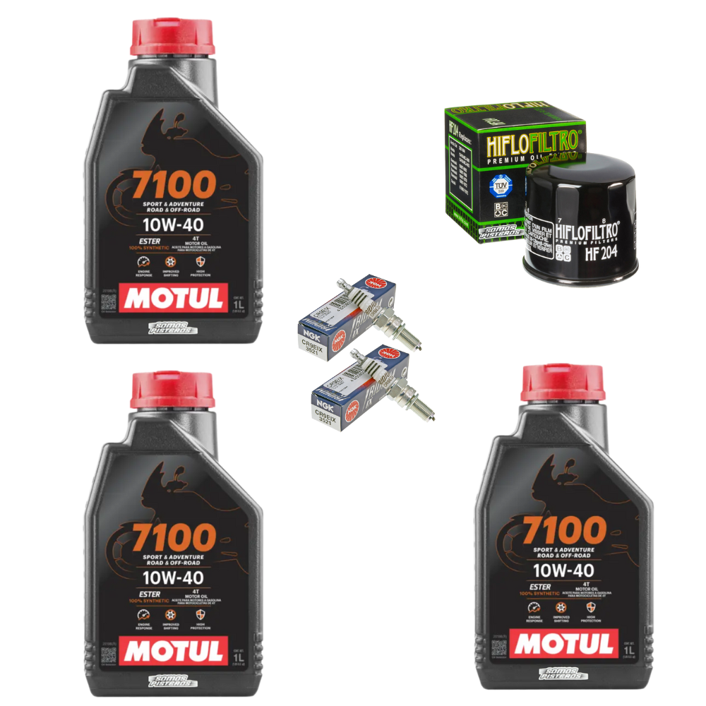 Kit Afinacion R3 Mt03 3l Motul 7100 2 Ngk Iridium Hf Premium