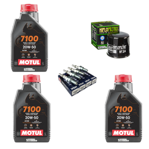 KIT AFINACION MOTUL 7100 NGK HIFLO R6R R6S GSXR CBR600 F4I