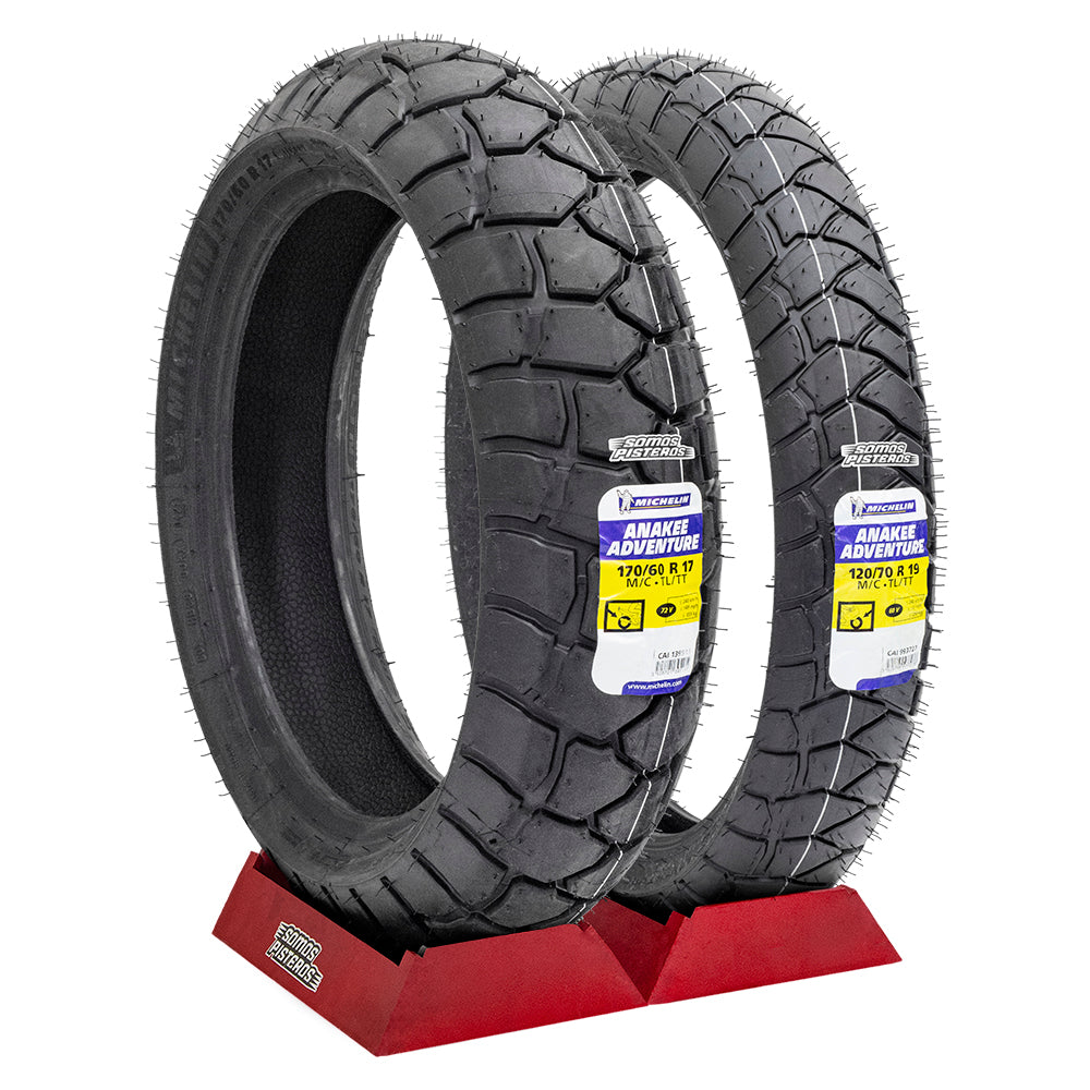 Llantas Michelin Anakee Adventur 120/70 19 y 170/60 17 R1250