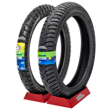 Cargar imagen en el visor de la galería, Llantas Michelin City Extra 2.75 18 y 100/90 18 FT200
