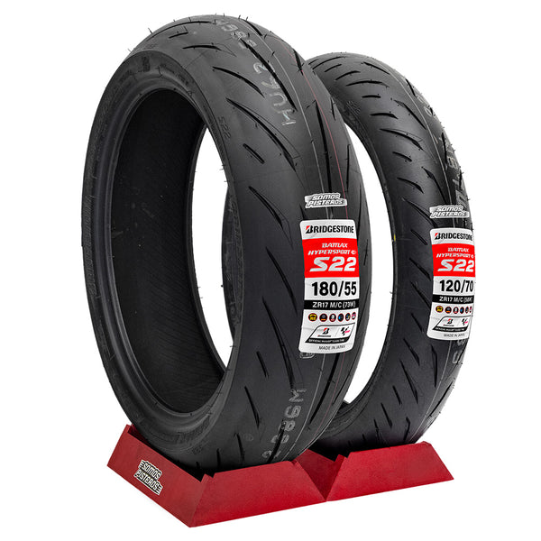 Llantas 120/70 Y 180/55 BRIDGESTONE S22 R6R ZX6R GSXR 600RR