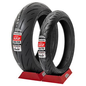 Llantas 120/70 Y 200/55 BRIDGESTONE S22 s1000rr R1 PANIGALE