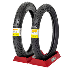Cargar imagen en el visor de la galería, Llantas 2.75 17 47P Reinf y 3.00 17 45P Super City Pirelli