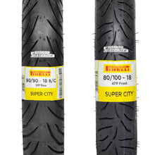 Cargar imagen en el visor de la galería, Llantas 80/100 18 y 90/90 18 Super City Pirelli GL150 CARGO