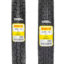 Cargar imagen en el visor de la galería, Llantas 2.75 18 y 3.00 18 City Demon Pirelli Ft150 ts Ft180