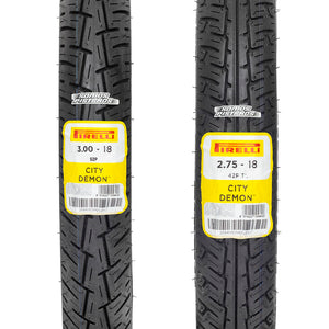 Llantas 2.75 18 y 3.00 18 City Demon Pirelli Ft150 ts Ft180
