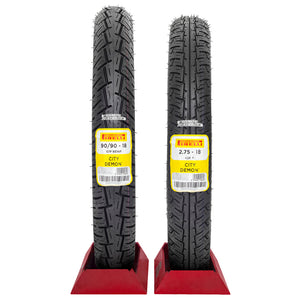 Llantas 2.75-18 y 90/90-18 City Demon Pirelli Ft 150 ts Ybr