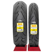 Cargar imagen en el visor de la galería, Llantas 120/70 y 180/55 Diablo Rosso II Pirelli R6R ZX6R GSX