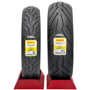 Llantas Diablo Rosso III R17 110/70 y 150/60 Duke Ninja 400
