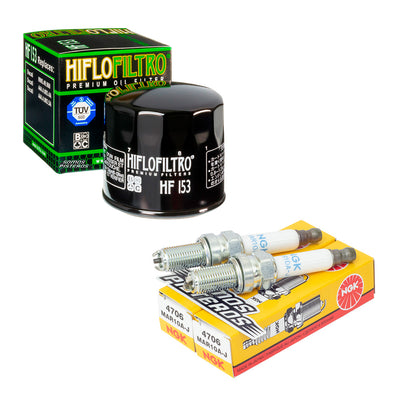 Kit Bujias Y Filtro Hf Premium Ducati 848 1098 1198