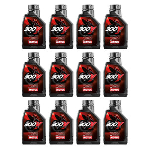 Caja 12 Pz Aceite Motul 300v 15w50 R6r R1 Gsxr Zx6r s1000rr