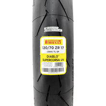 Cargar imagen en el visor de la galería, Diablo Super Corsa V4 SP 120/70 ZR17  58W sc V4 S1000RR