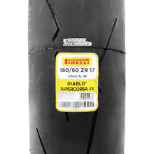Cargar imagen en el visor de la galería, Diablo Super Corsa V4 SP 180/60 ZR 17 75W sc R6 V2 ZX6R GSXR