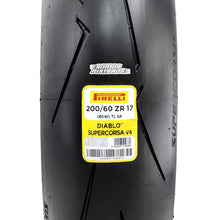 Cargar imagen en el visor de la galería, Diablo Super Corsa V4 SP 200/60 ZR17  80W sc V4 S1000RR R1