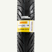 Cargar imagen en el visor de la galería, Llanta  Pirelli Super City 100/90 - 18 M/C sc 56P