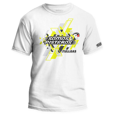 Playera Somos Pisteros FULLGAS V1 Amarillo R6R R1 600rr zx6r