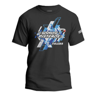 Playera Somos Pisteros FULLGAS V1 AZUL R6r R1 Gsxr 1000r R3