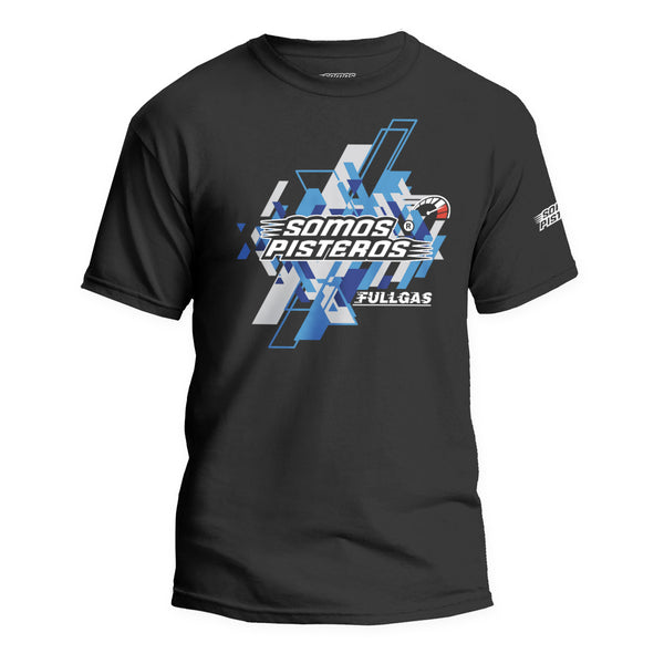 Playera Somos Pisteros FULLGAS V1 AZUL R6r R1 Gsxr 1000r R3