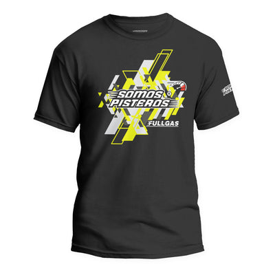 Playera Somos Pisteros FULLGAS V1 Amarillo R6R R1 600rr zx6r