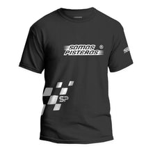Cargar imagen en el visor de la galería, Playera Oficial SP01 Negra-Blanco