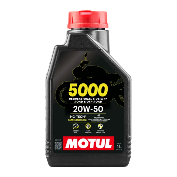 Aceite Motul 5000 Semisintetico 20w50 Pulsar R6R Fz R3 R1