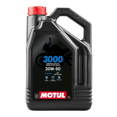 Aceite Motul 3000 Mineral 4l 20w50 R6r R1 Gsxr 600rr 1000rr