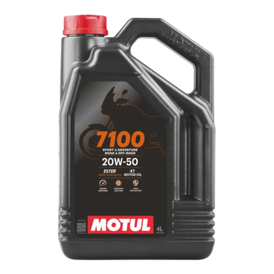 Aceite Motul 7100 Sintetico 4l 20w50 R6r R1 Gsxr Pulsar CBR