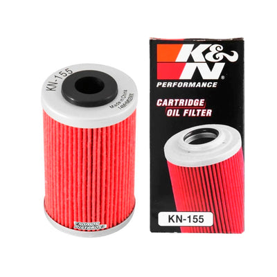 Filtro De Aceite Race K&n 155 Pulsar Duke Rc 200 390 Dominar