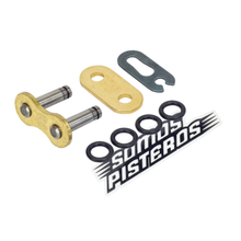 Cargar imagen en el visor de la galería, CANDADO CADENA 520 O RING CLIP ORO RK PULSAR KTM ZX6R R3
