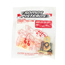 Cargar imagen en el visor de la galería, CANDADO CADENA 525 O RING REMACHADO ORO RK R6R GSXR 600RR